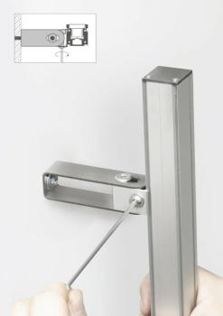 LED Halteclip für sichere Wandbefestigung